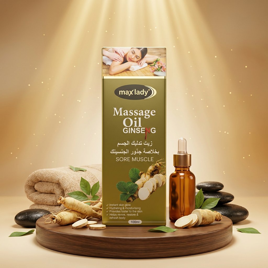 روغن ماساژ جنسینگ مکس لیدی